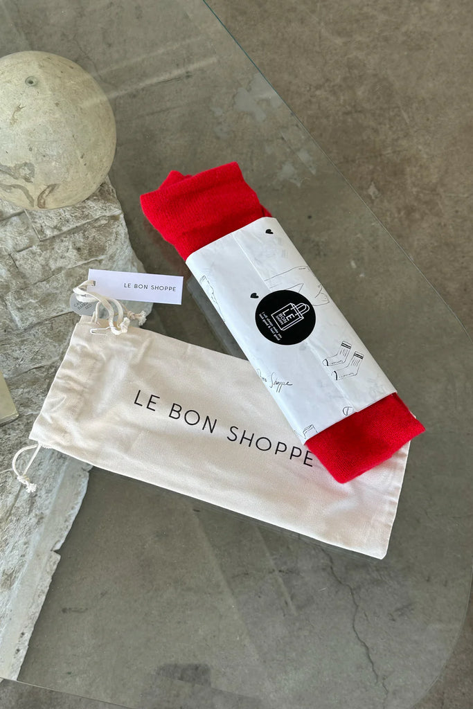 Le Bon Shoppe - Cashmere Bandana – Red -