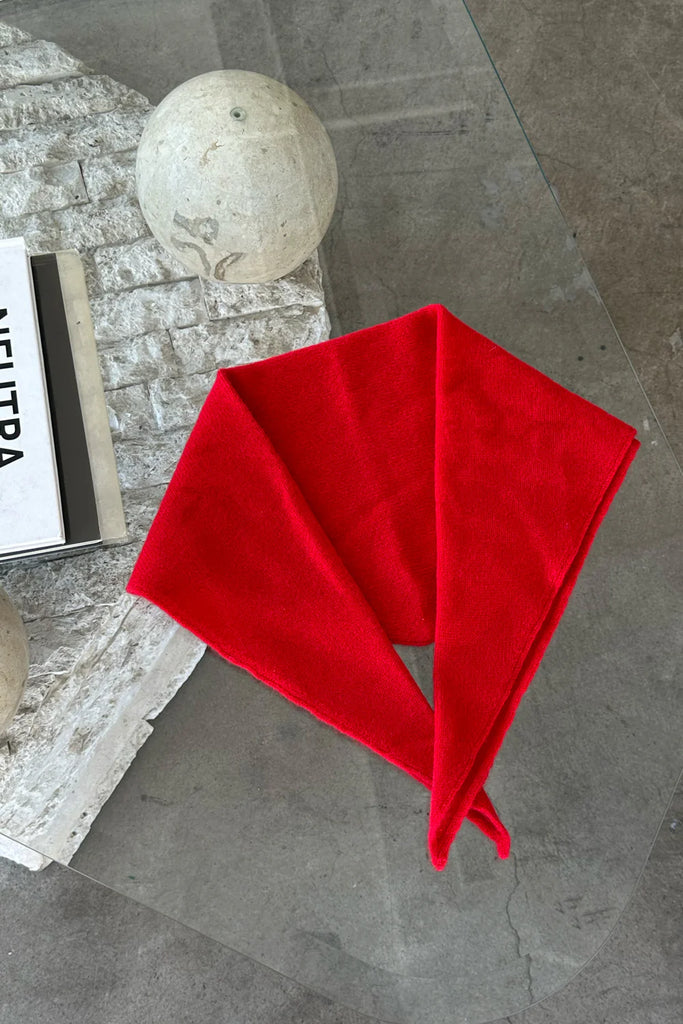Le Bon Shoppe - Cashmere Bandana – Red -
