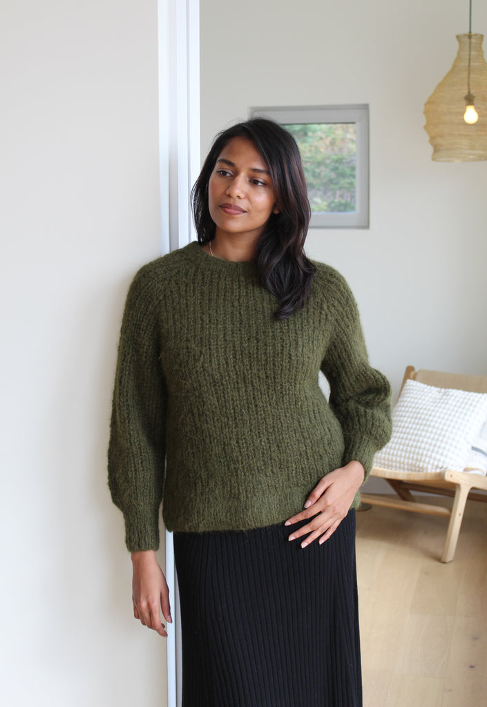 Sattva by Sarah - White Point Sweater -