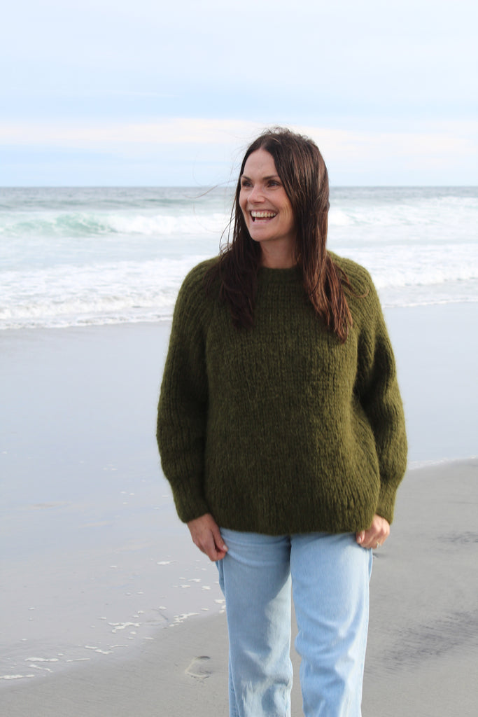 Sattva by Sarah - White Point Sweater -