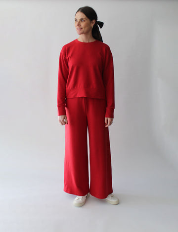 Sattva by Sarah - Fleece Pant - Chilli