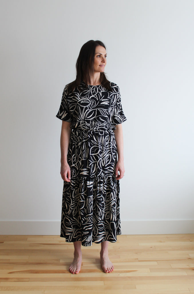 Sattva by Sarah - Paris Skirt - Black Ivory