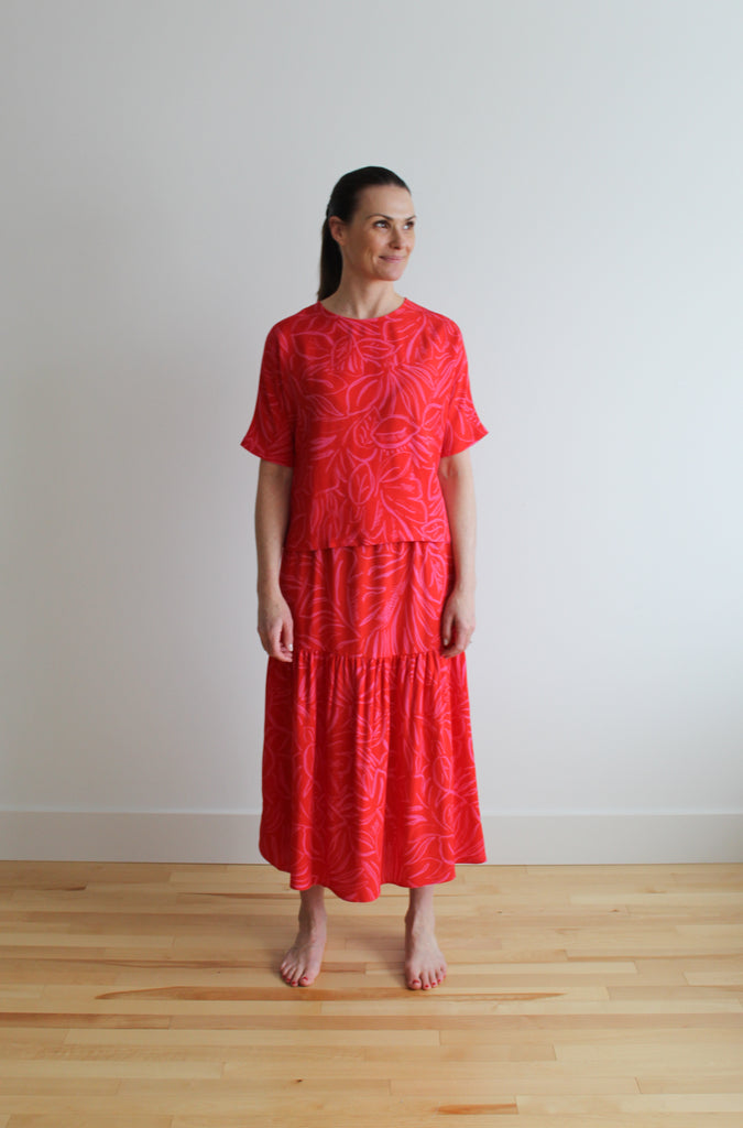 Sattva by Sarah - Everyday Crop Blouse -