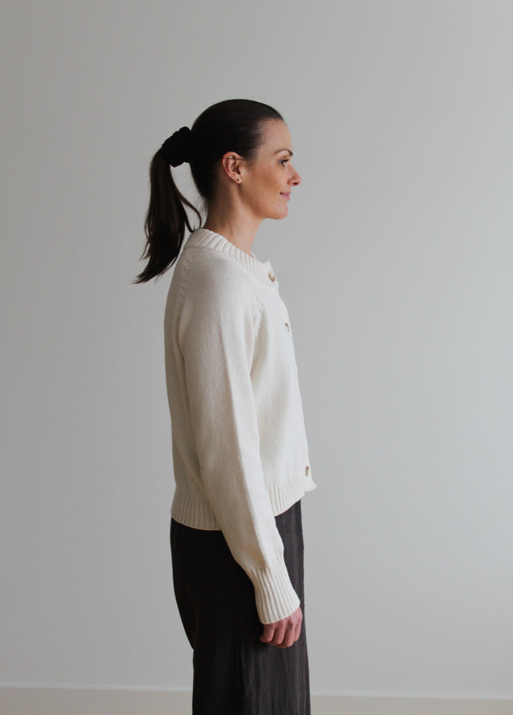 Sattva by Sarah - Cozy Crew Cardigan -