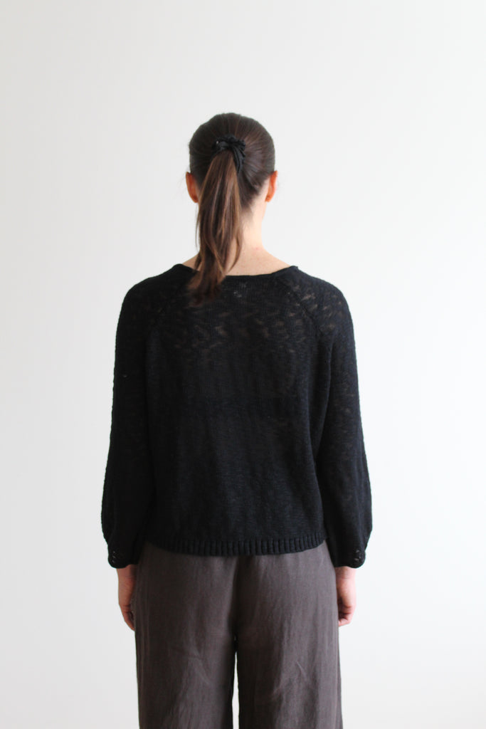 Sattva by Sarah - Flamme Balloon Sleeve Sweater -