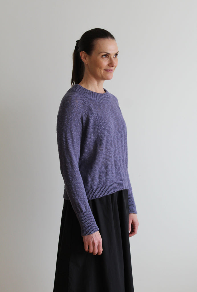 Sattva by Sarah - Flamme Cropped Cozy Crew -