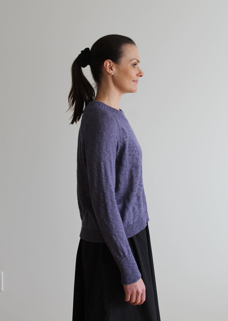 Sattva by Sarah - Flamme Cropped Cozy Crew -