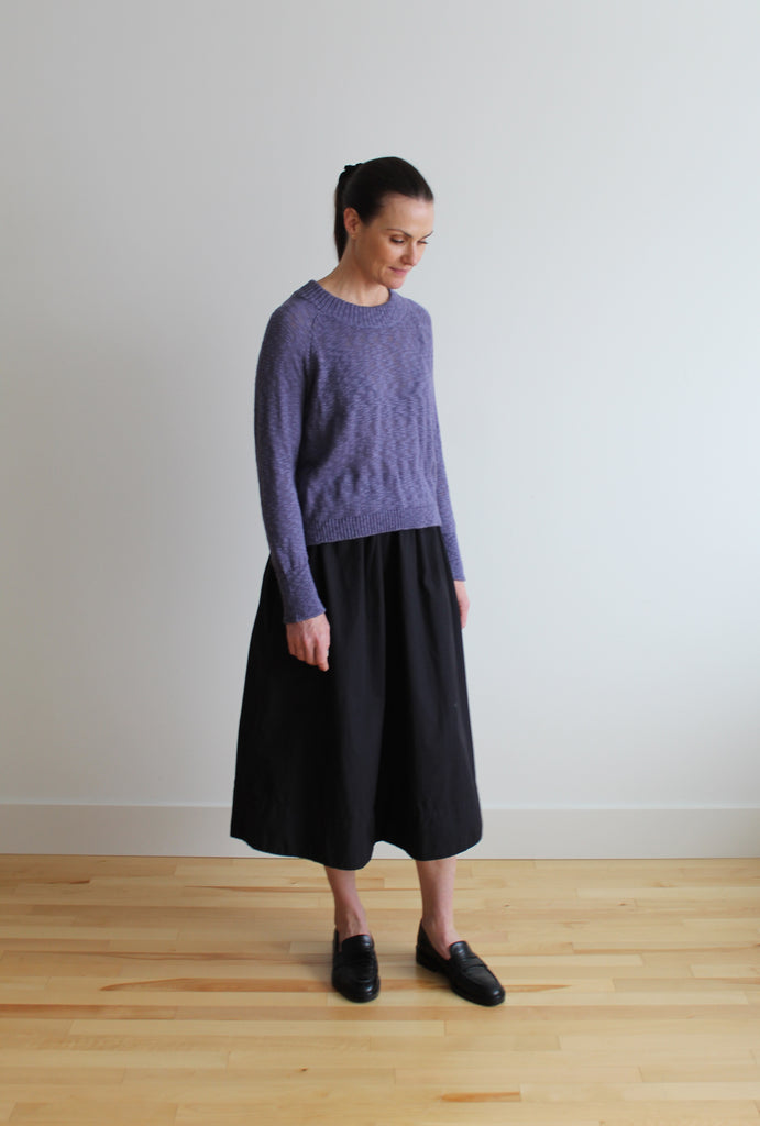 Sattva by Sarah - Flamme Cropped Cozy Crew -