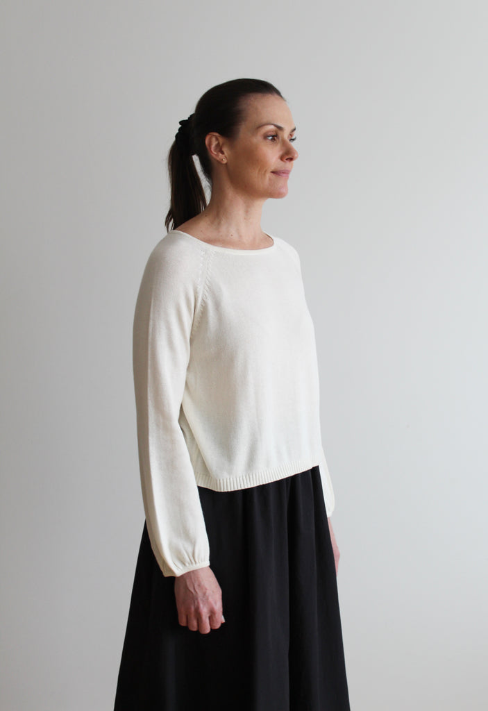 Sattva by Sarah - Balloon Sleeve Sweater -