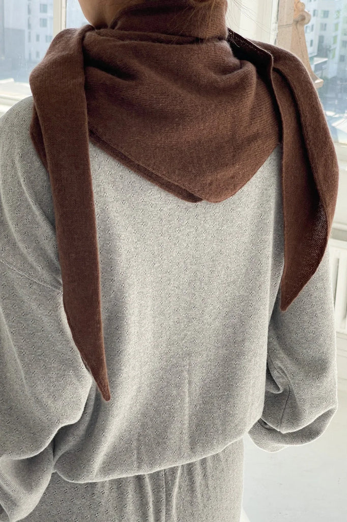 Le Bon Shoppe - Cashmere Shawl – Mocha -