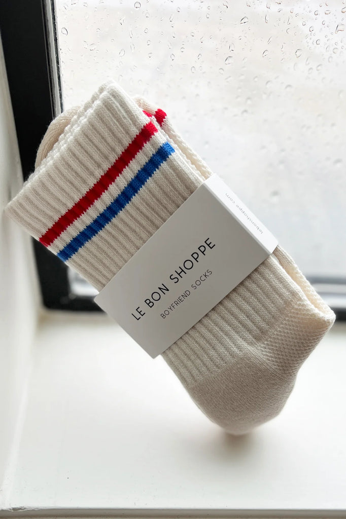 Le Bon Shoppe - Boyfriend Socks - Milk
