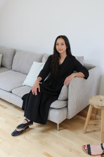 Sattva by Sarah - Anytime Dress - Black Bizet
