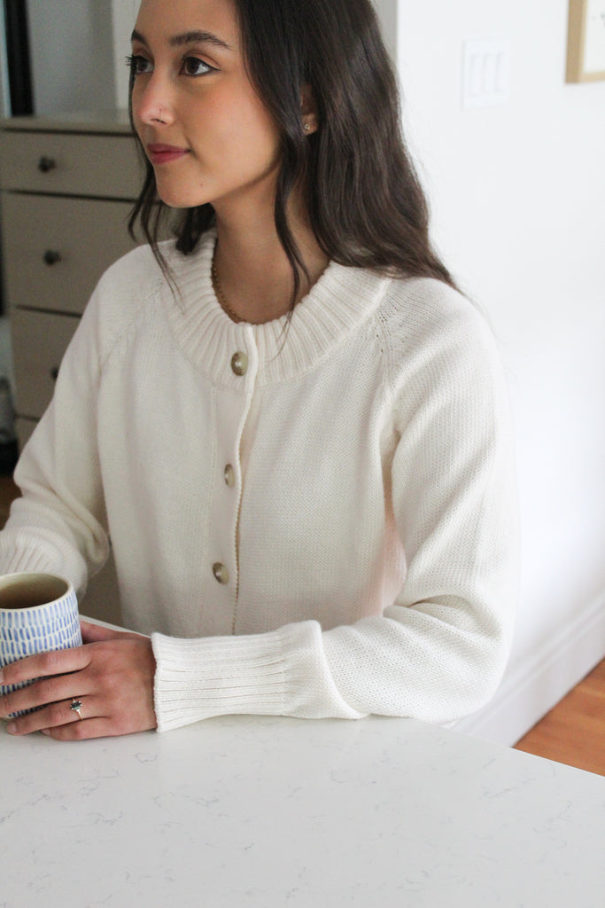 Sattva by Sarah - Cozy Crew Cardigan -