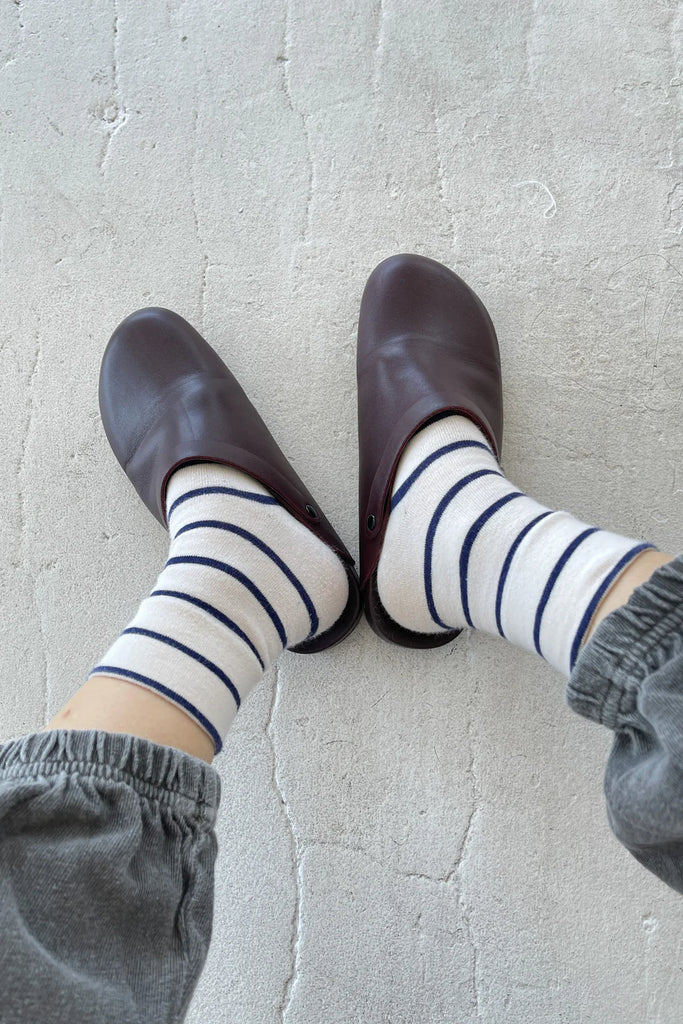 Le Bon Shoppe - Wally Socks – Breton Stripe -