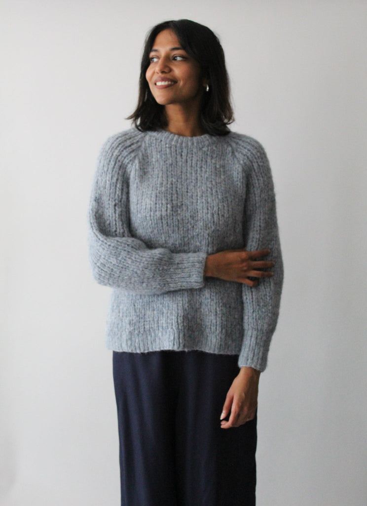 Sattva by Sarah - White Point Sweater -