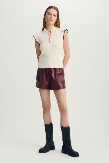 Melissa Nepton - Ivey Sweater - Cream Navy