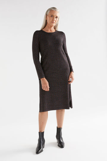 Elk - Galaxy Dress - Black Multi Metallic