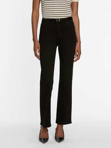 FRAME - Le Sleek Straight Jean - Black