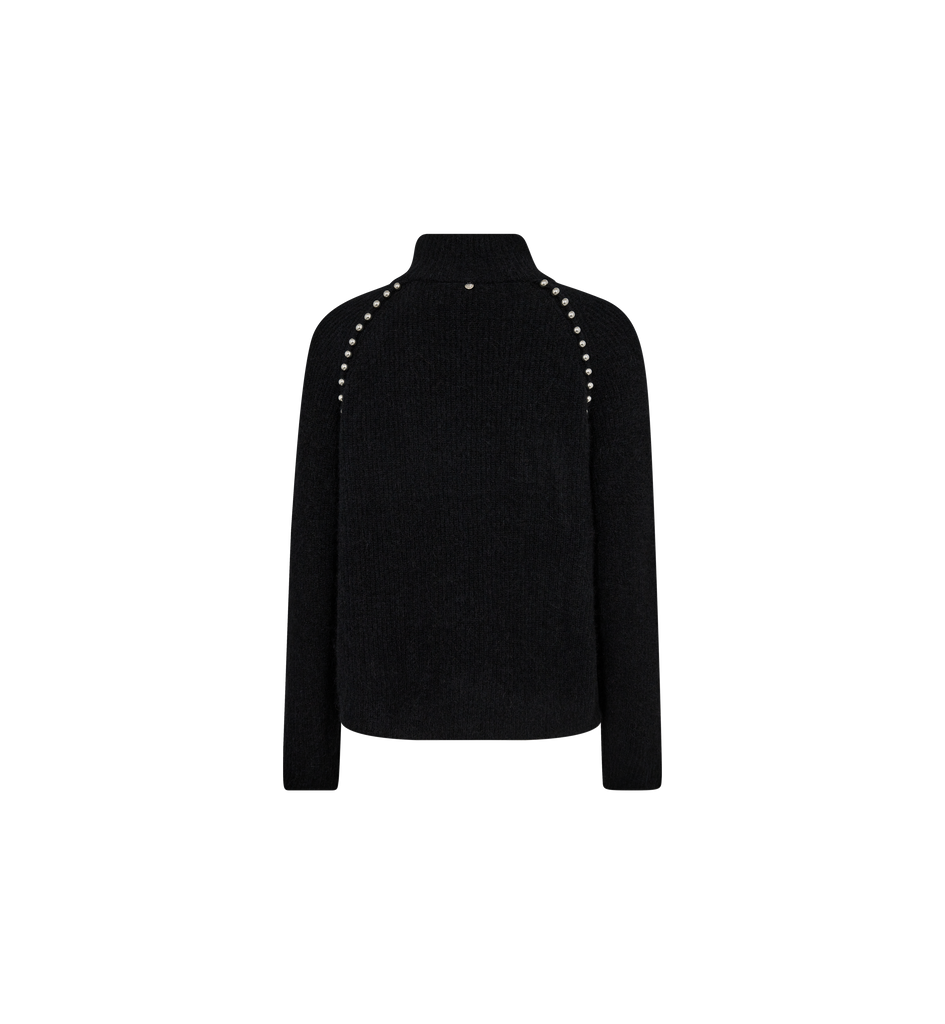Mos Mosh - Zora Bead High Neck Sweater -