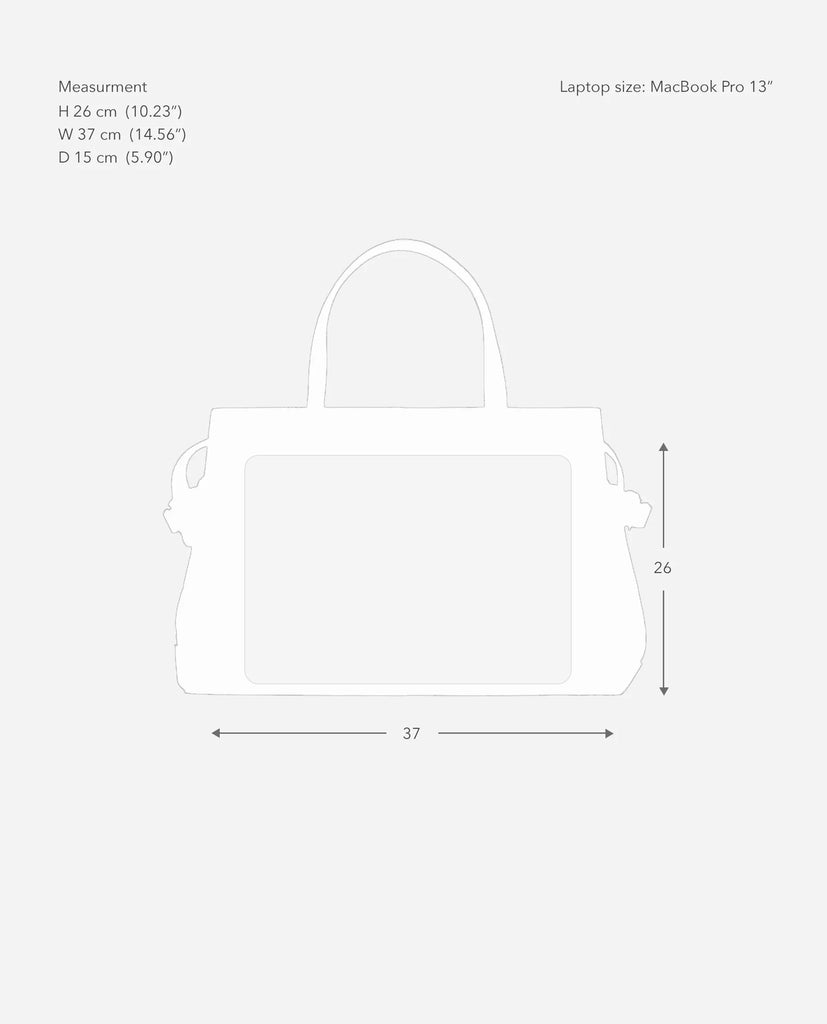 Flattered - Lisa Bowler Bag – Suede Chocolate -