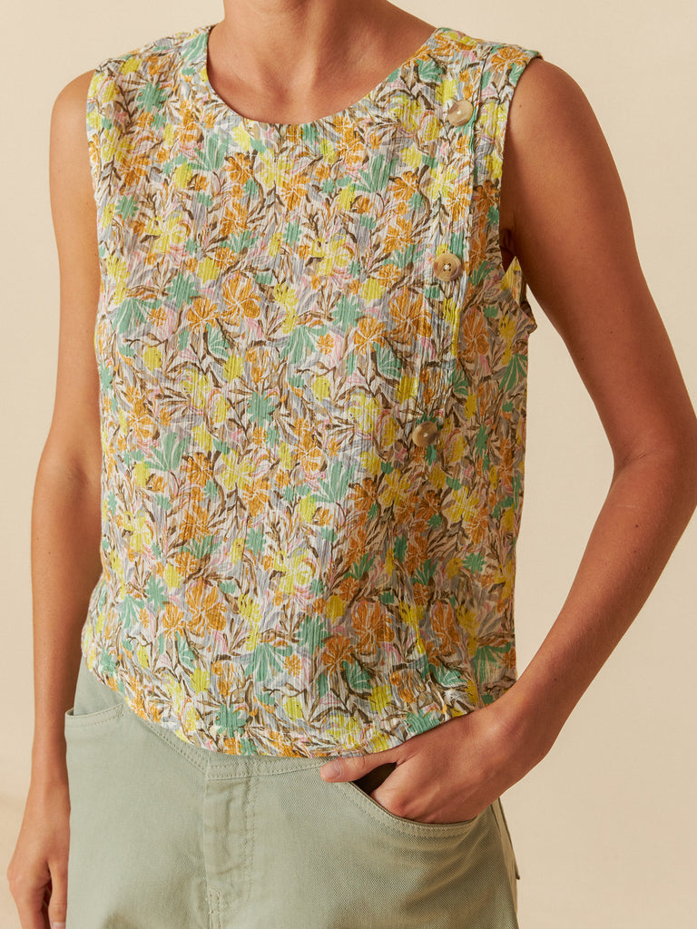 INDI&COLD - Floral Tank -