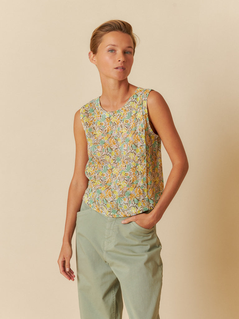 INDI&COLD - Floral Tank - Multicolour