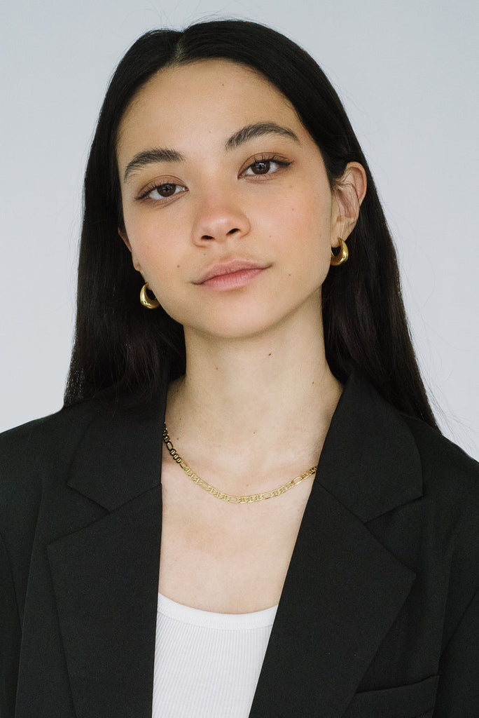 Kara Yoo - Baby Hazel Hoops – Gold -