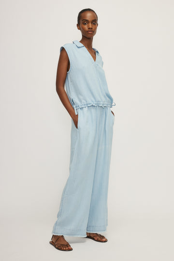 Melissa Nepton - Azalea Pant - Bleached Blue