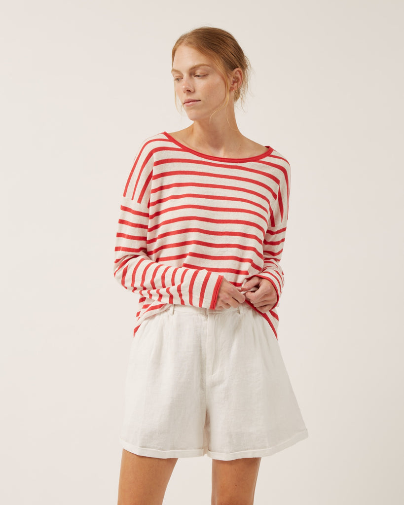 Naif - Freddie Striped Sweater -