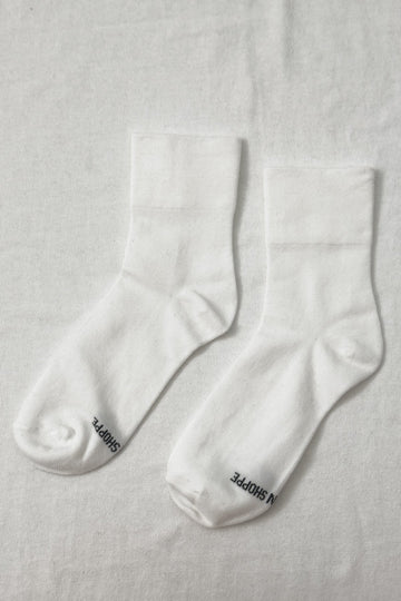 Le Bon Shoppe - Sneaker Socks - Classic White