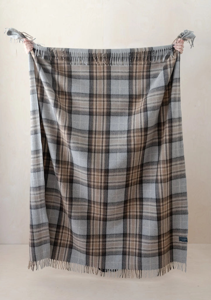 TBCo - Recycled Wool Blanket in Mackellar Tartan -