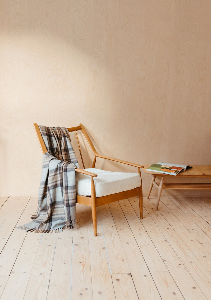 TBCo - Recycled Wool Blanket in Mackellar Tartan -