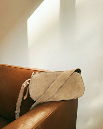 Flattered - Tuna Bag – Suede Sand -