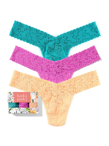 Hanky Panky - Original Thong – Multi 3 Pack - Botany O S