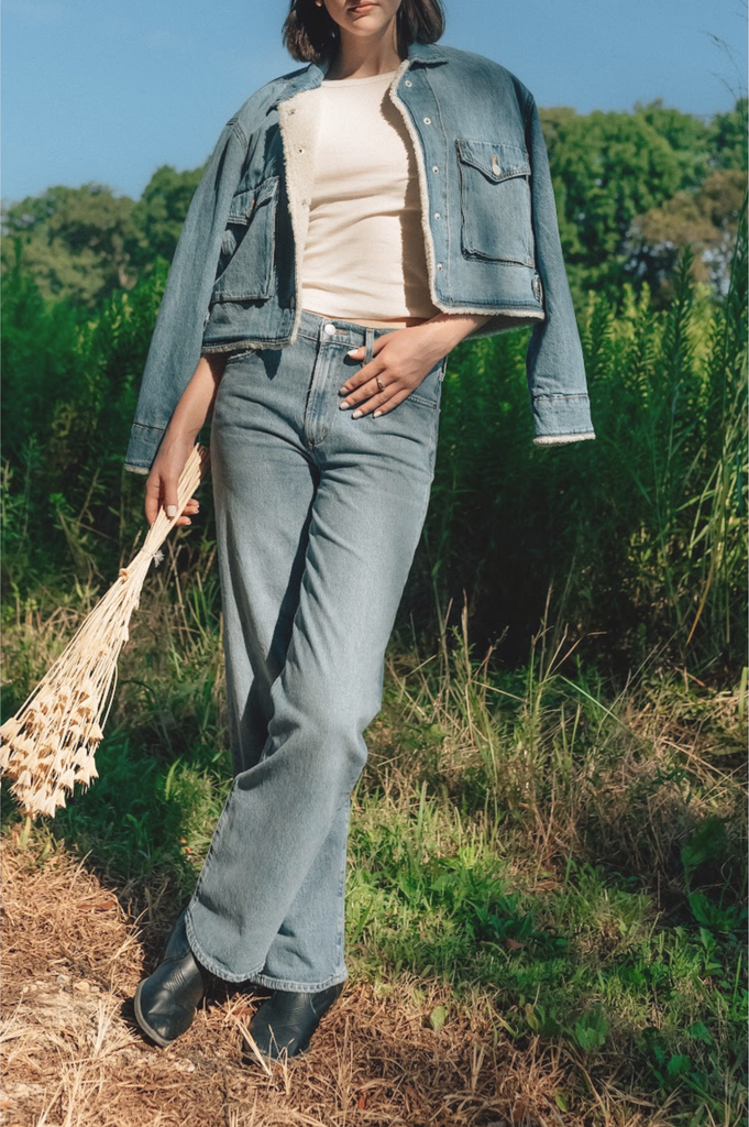 AGOLDE - Harper Straight Jean (Stretch) -