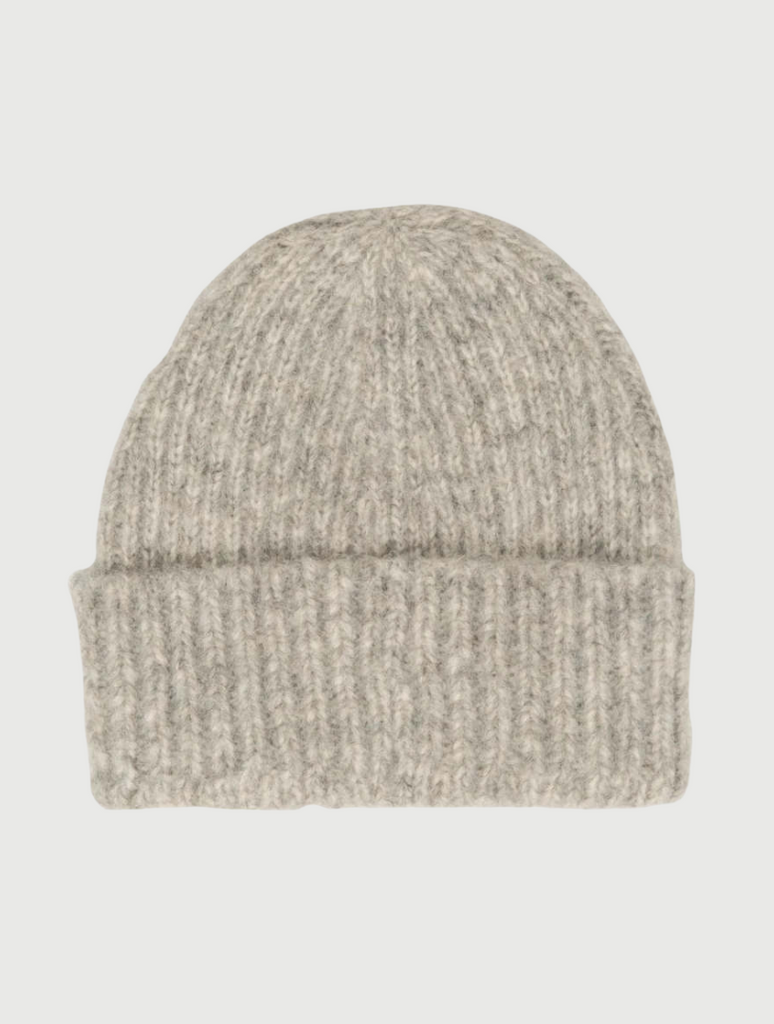 Bare Knitwear - Harbour Beanie - Marble Grey