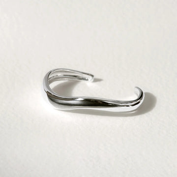 Vimeria - Ortune Thin Cuff - Silver