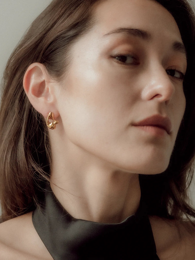 Vimeria - Burgeon Studs – Gold -