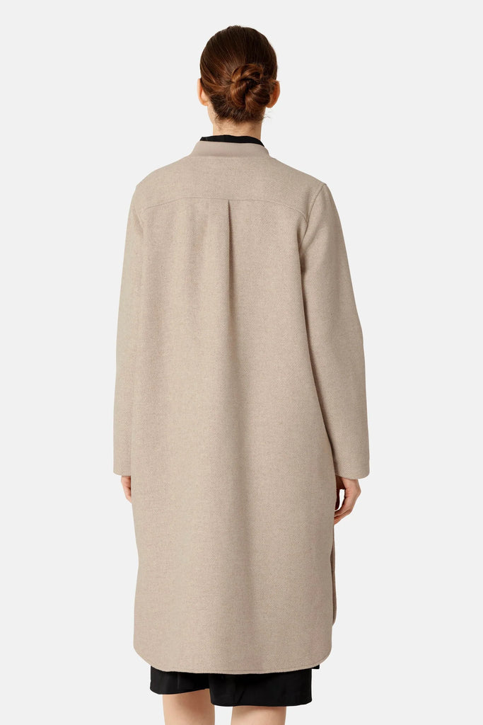 Ilse Jacobsen - Long Zipped Wool Coat -