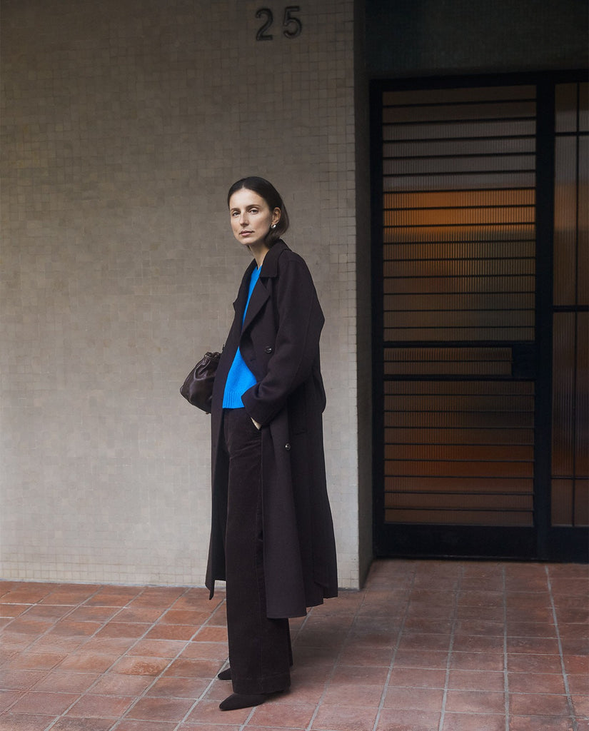 Yerse - Long Wool Coat -