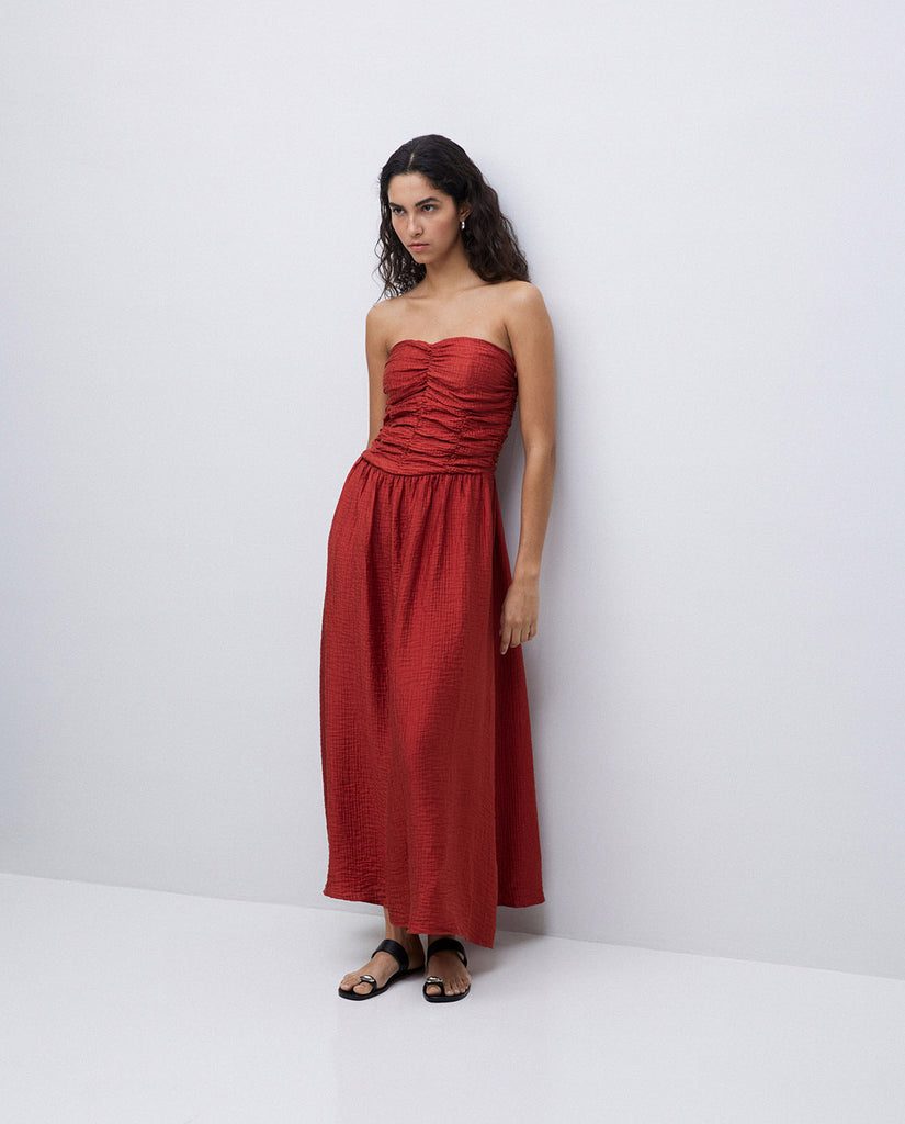 Yerse - Long Draped Dress -