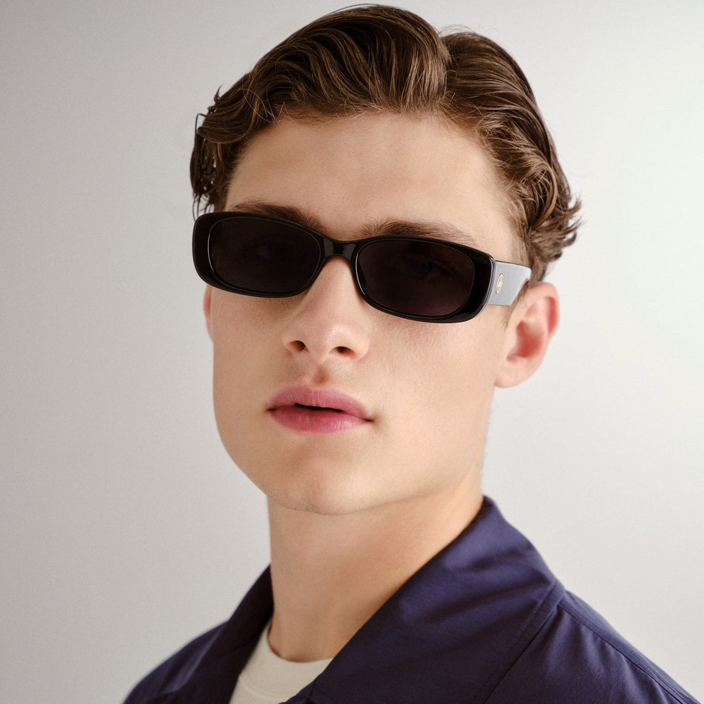 Le Specs - Unreal Sunglasses – Shiny Black -