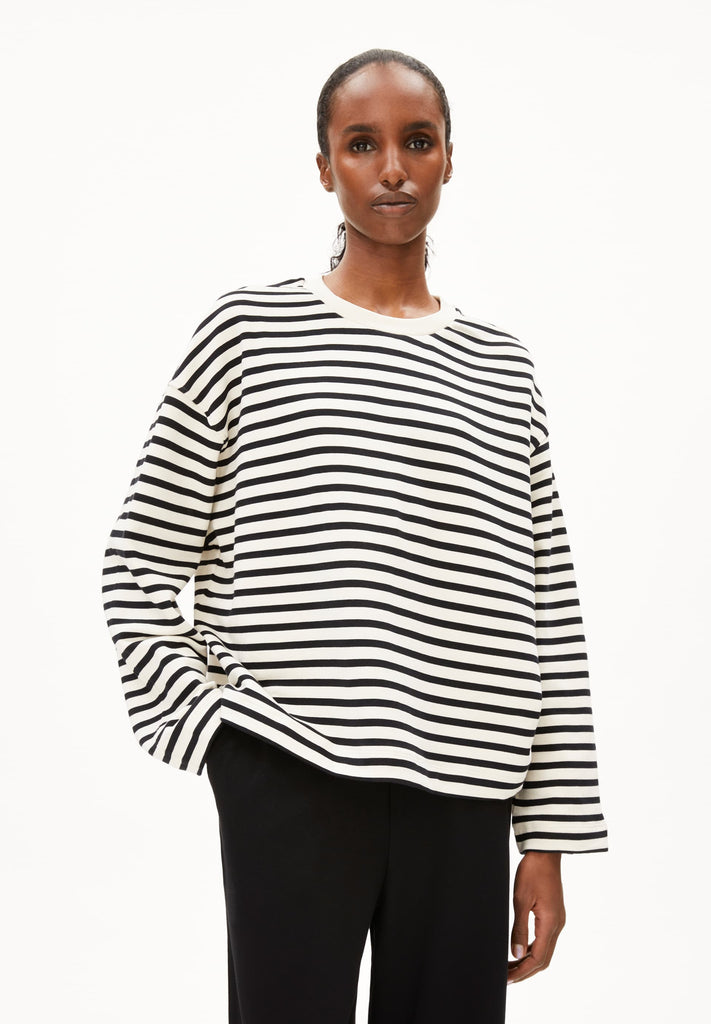 ARMEDANGELS - Frankaa Maarlen Sweatshirt - Undyed Black