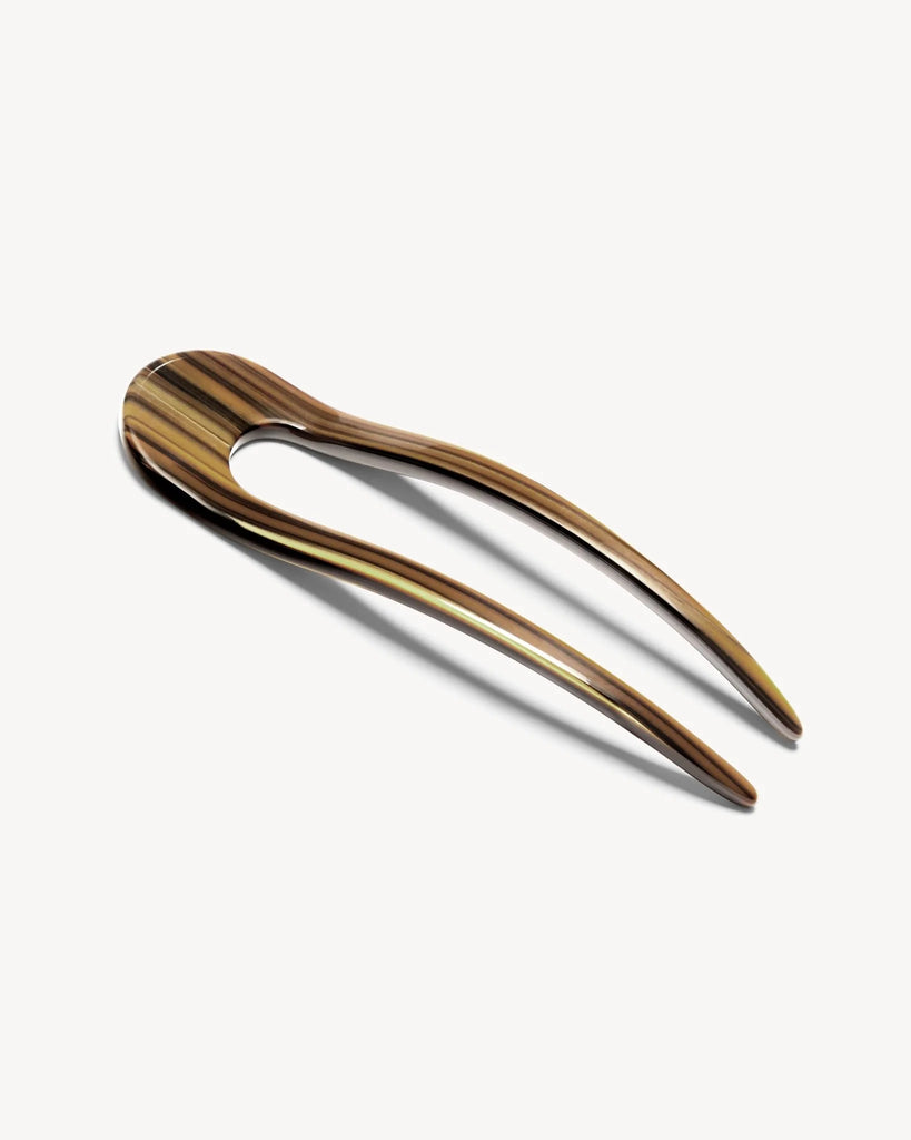 Machete - French Hair Pin in Tiger's Eye -