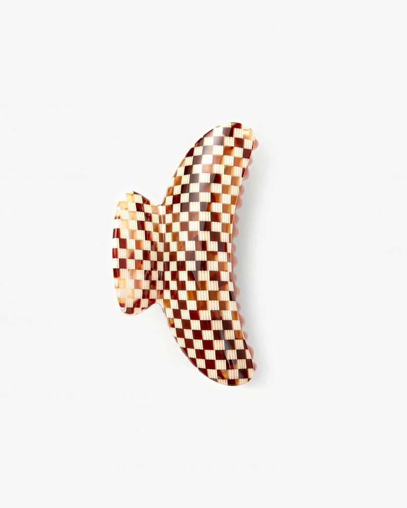 Machete - Grande Heirloom Claw in Tortoise Checker -