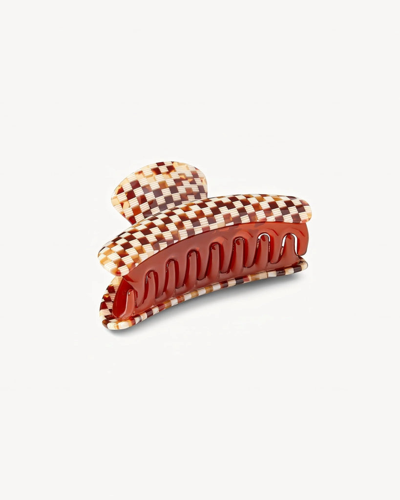 Machete - Grande Heirloom Claw in Tortoise Checker -