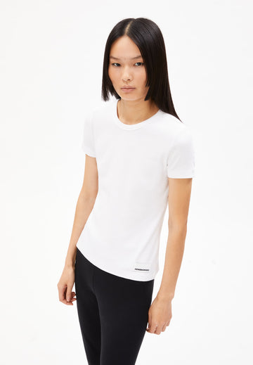 ARMEDANGELS - Kardaa Rib Shirt - White