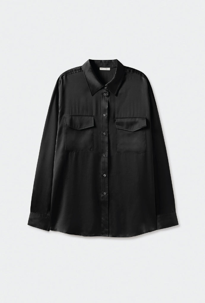 Silk Laundry - Boyfriend Silk Shirt -