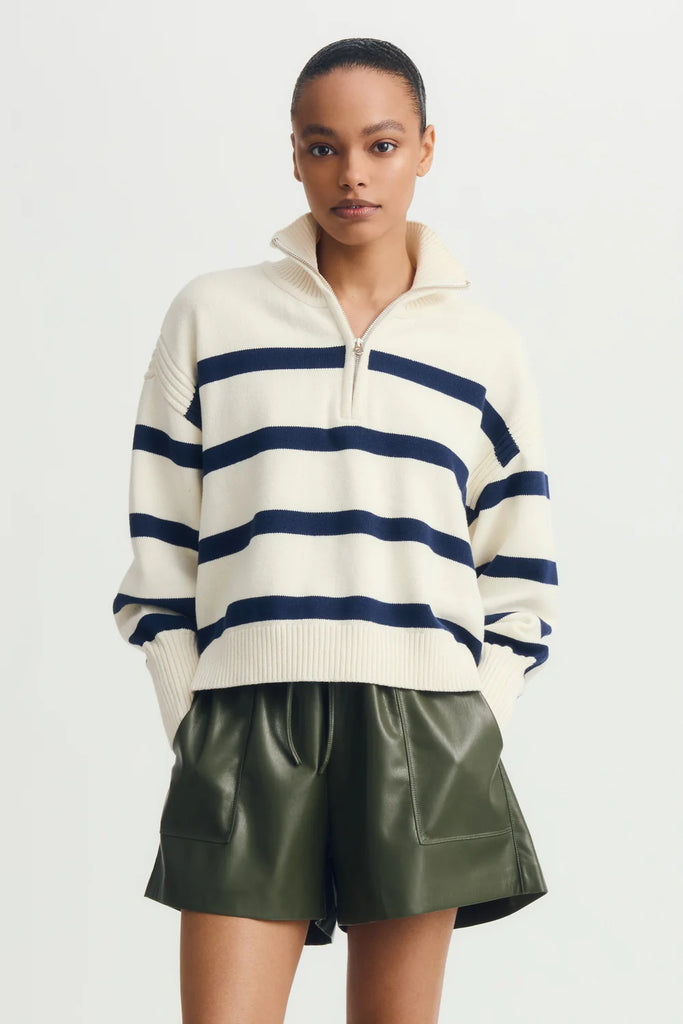 Melissa Nepton - Mia Sweater - White Navy