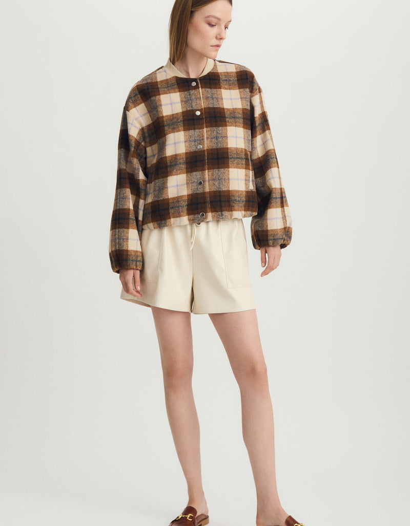 Melissa Nepton - Sofie Jacket - Camel Plaid